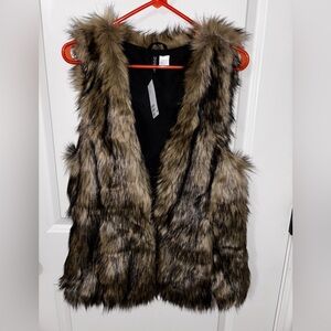 H&M Divided fur vest